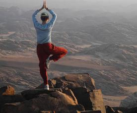 Come and practice yoga with our instructor in a beautiful desert environment!